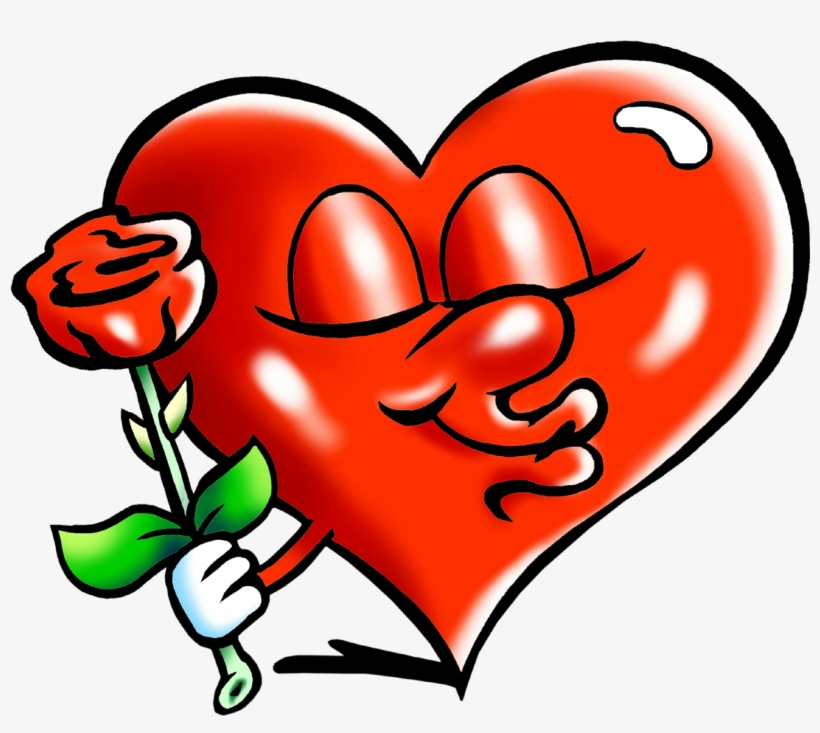 Kiss Heart Clipart - Поздравления Ко Дню Святого Валентина, transparent png download
