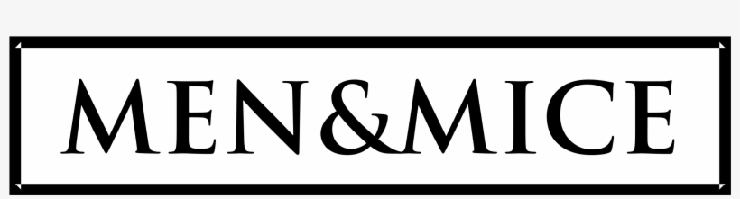 Men & Mice Logo Png Transparent - Line Art, transparent png download