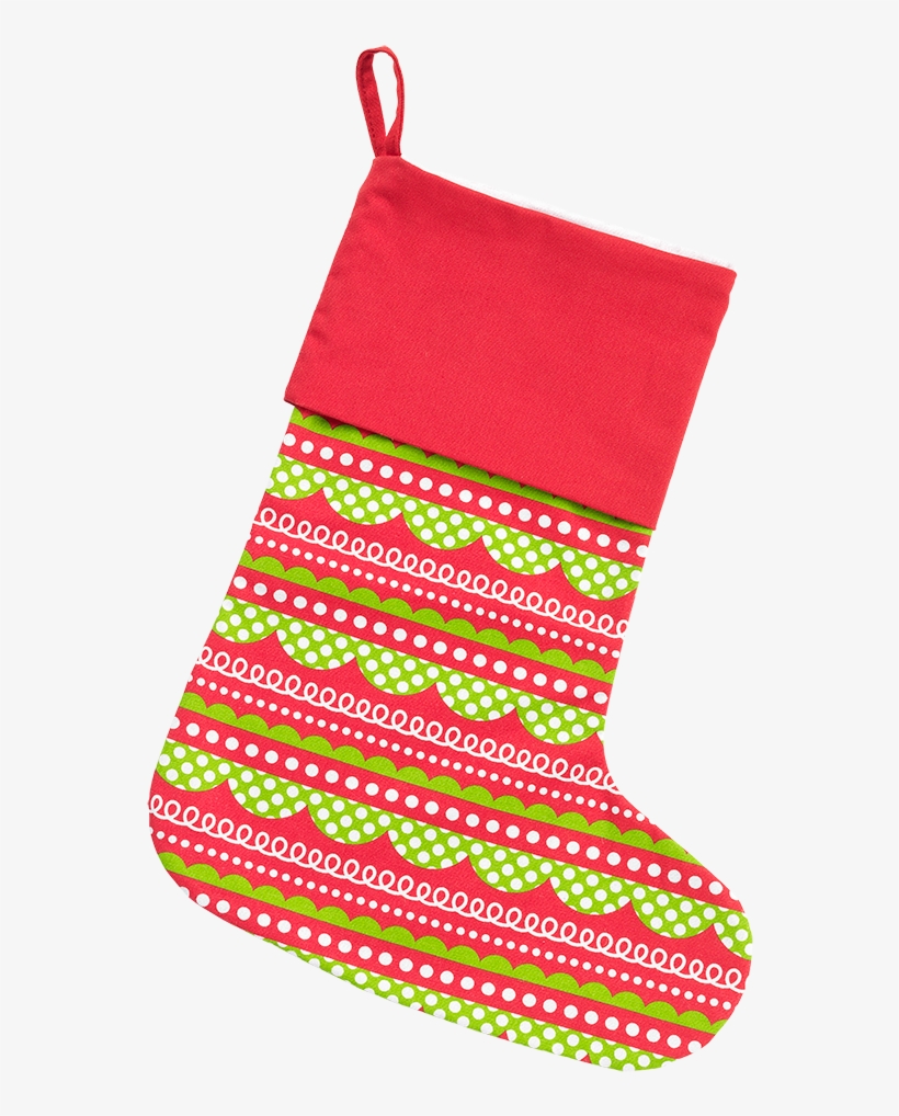 Monogrammed Christmas Stockings - Christmas Stocking, transparent png download