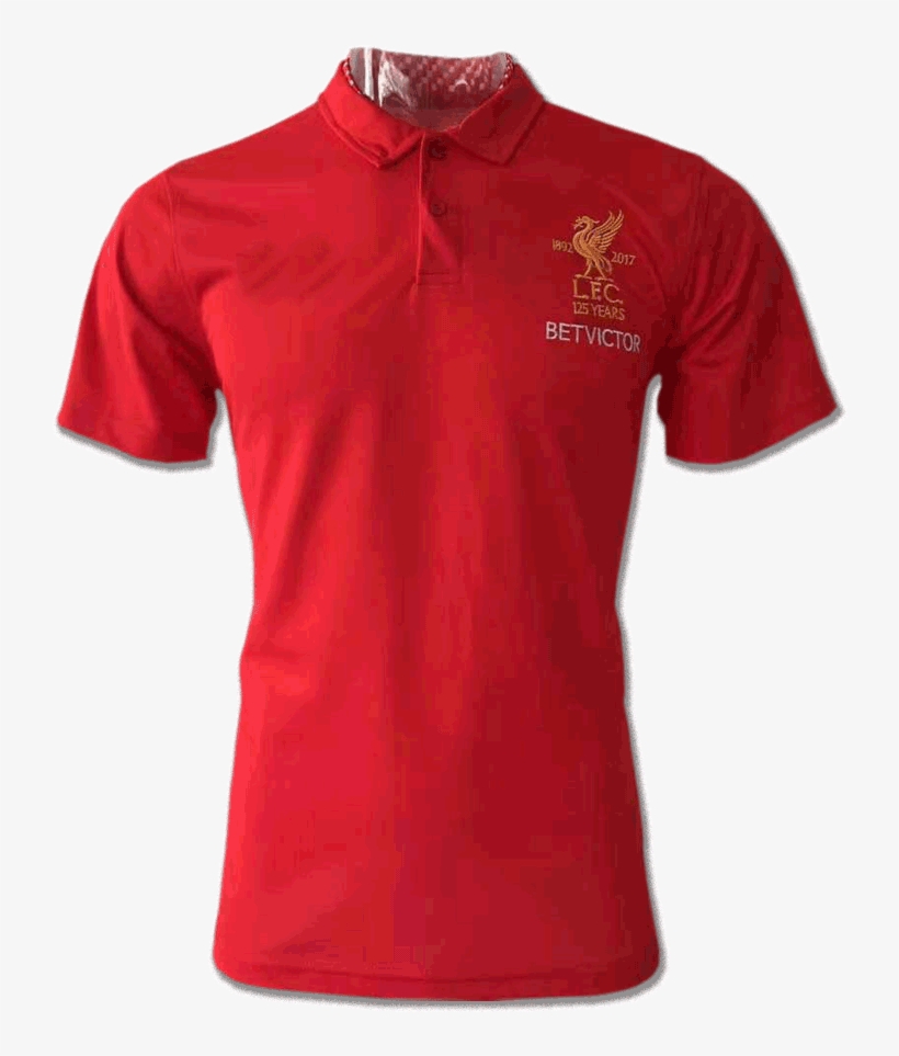 Liverpool Red Color Polo T Shirt - Playeras Para Caballeros, transparent png download
