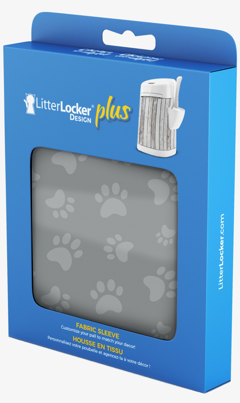 Design Plus Cats Paws Litterbox Fabric Sleeve - Cat, transparent png download