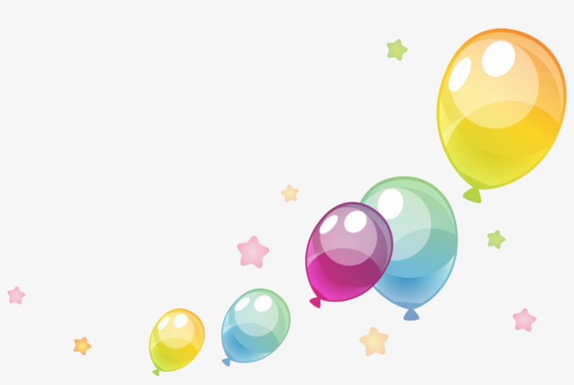 Baloes-estrelas - Circle, transparent png download