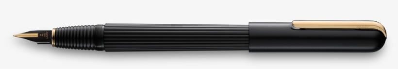 Lamy Imporium Blkau Fountain Pen M - Cylinder, transparent png download