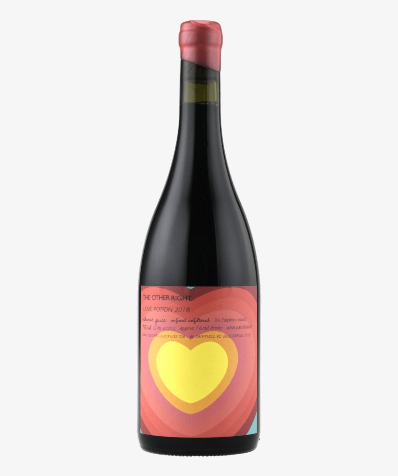 2018 The Other Right Love Potion - Wine Bottle, transparent png download