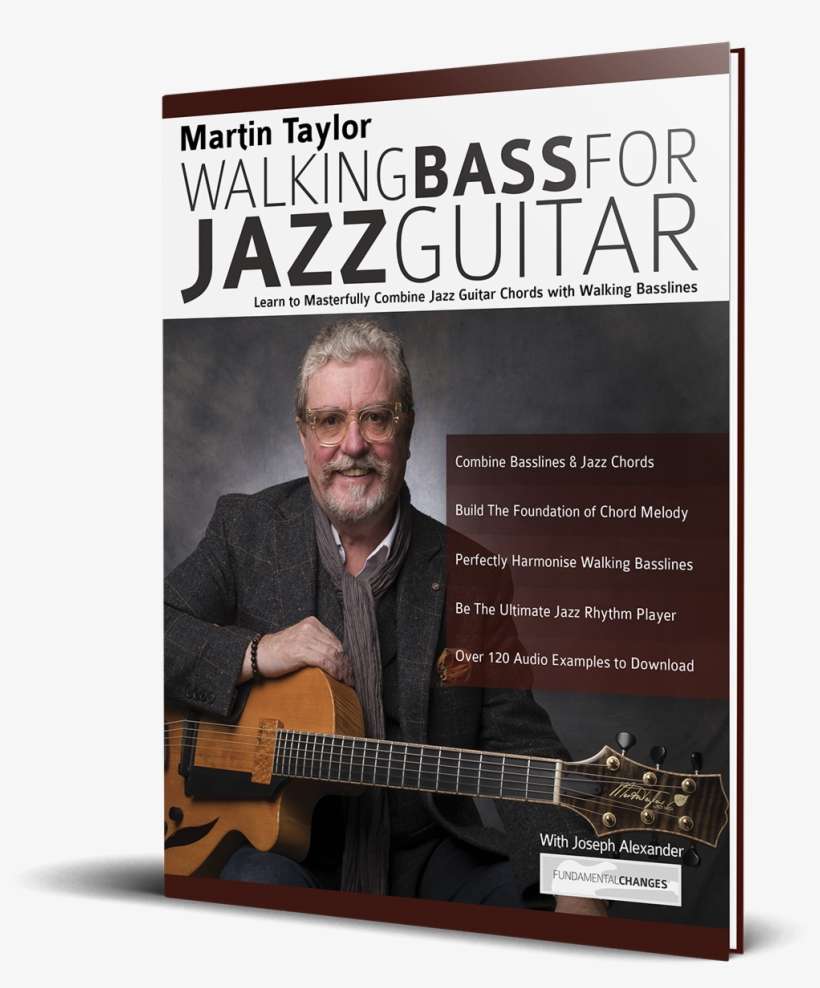 Martin Taylor Walking Bass For Jazz Guitar - Composer, transparent png download