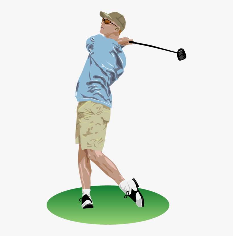 492 X 750 3 0 - Man Playing Golf Clipart, transparent png download