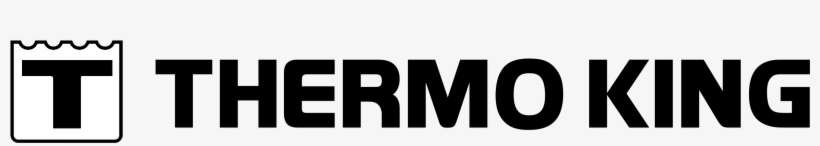 Thermo King Logo Black And White - Thermo King, transparent png download