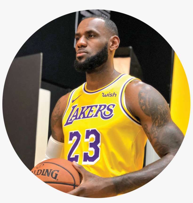 Lebron James - Lakers Media Day 2018, transparent png download