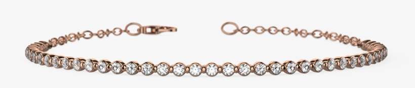 Diamond Bracelet In Gold - Chain, transparent png download