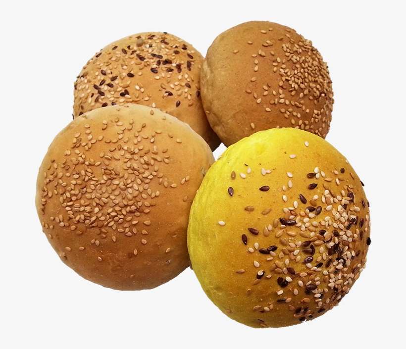 Pan De Hamburguesa - Bun, transparent png download