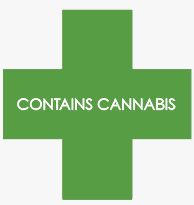 The Secret To Safer Edibles Lies In The Green Cross - Cross, transparent png download