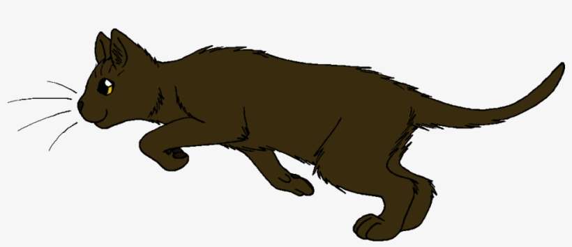 Warrior Cats Running Hollyleaf - Warrior Cats Hollyleaf Runs, transparent png download
