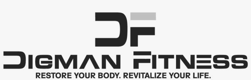 Digman Fitness Logo For Web Copy - Graphics, transparent png download