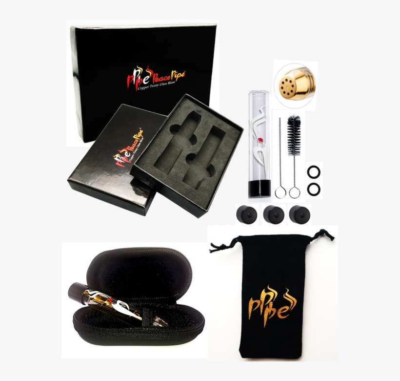 Peacepipe Copper Twisty Glass Blunt - Coin Purse, transparent png download