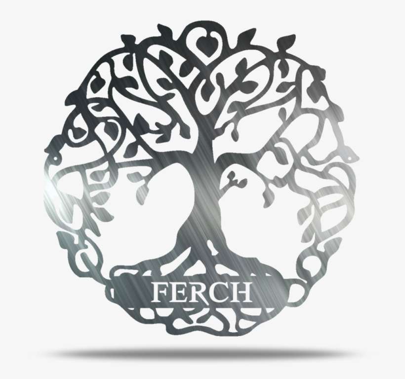 Tree Of Life Metal Wall Sign - Gold Tree Of Life Png, transparent png download