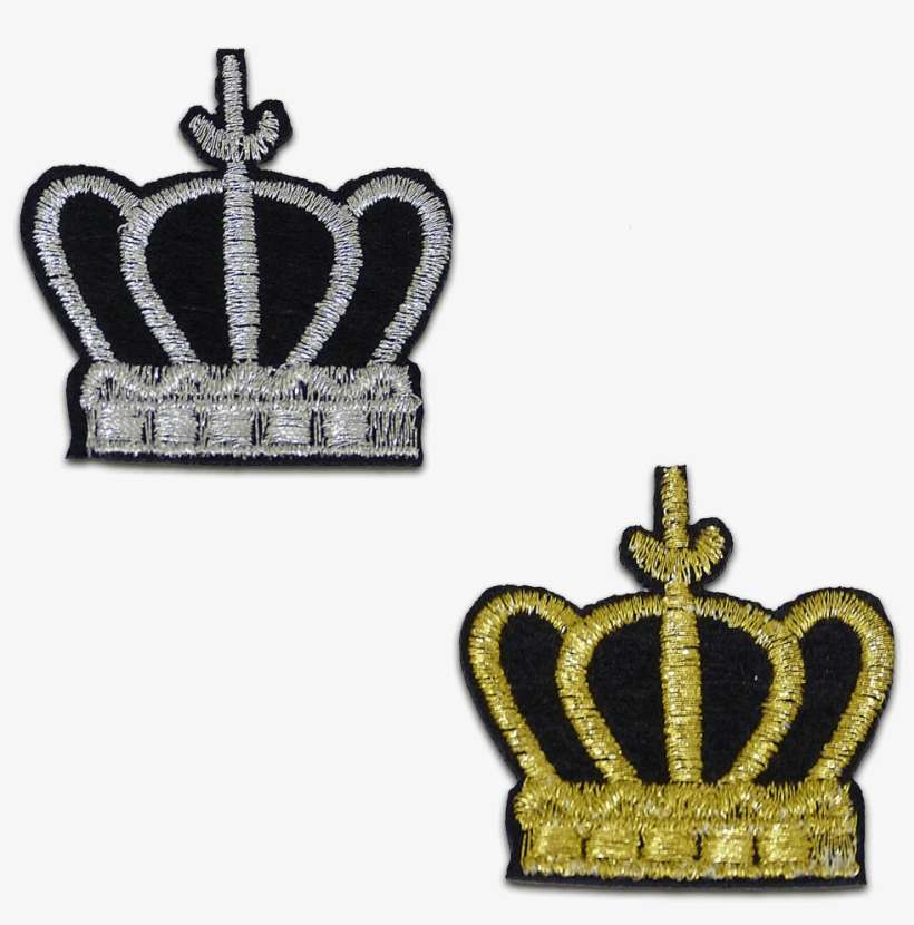 Corona Rey Princesa - Embroidered Patch, transparent png download