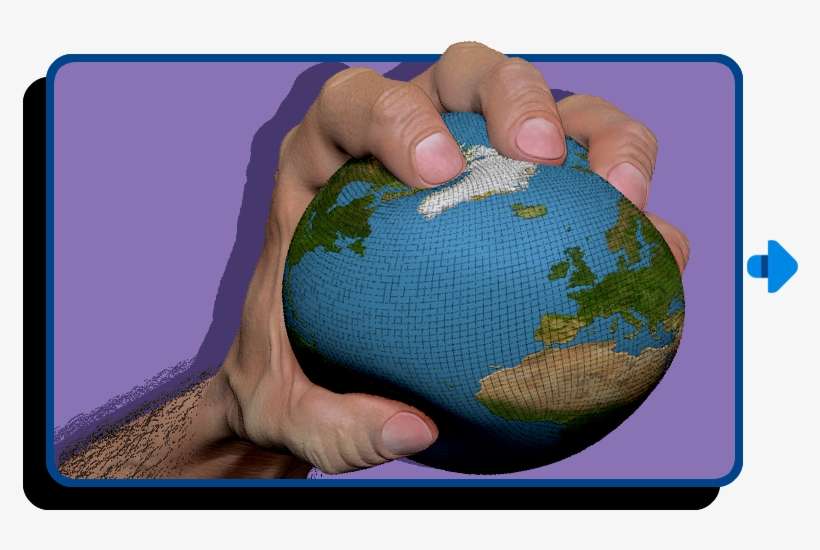 The Challenge Of This Digital Sculpture Was That My - Globe, transparent png download