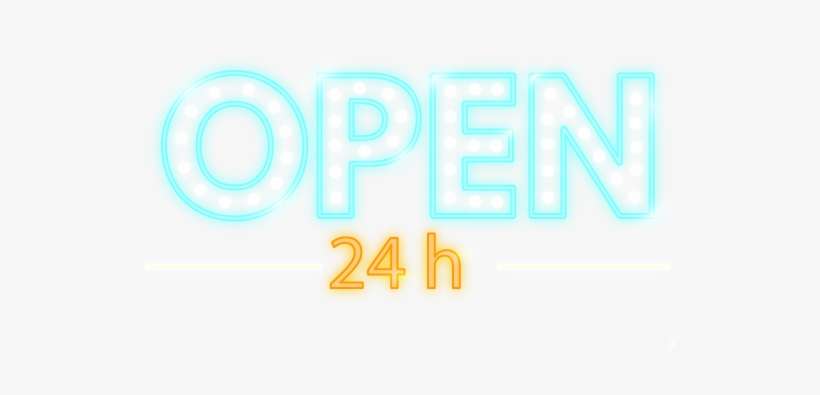 Open Arrow Neon Sign - Neon Sign, transparent png download