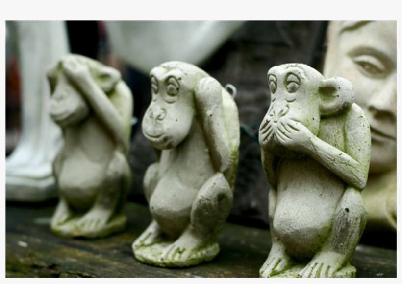 Speak No Evil, Hear No Evil, See No Evil - Three Wise Monkeys, transparent png download