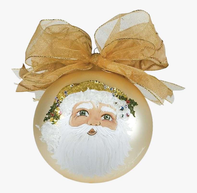 Gifs De Bolas De Cristal De Navidad - Bola Navidad Dorado Png, transparent png download