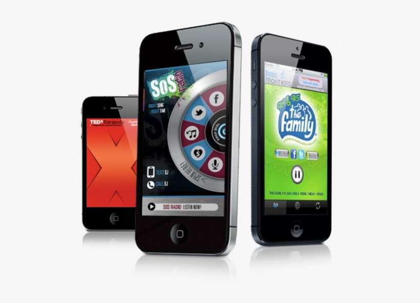 Custom Desktop/mobile Apps Front - Iphone, transparent png download