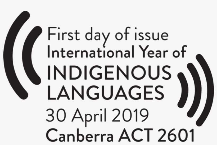 International Year Of Indigenous Languages Postmark - Calligraphy, transparent png download