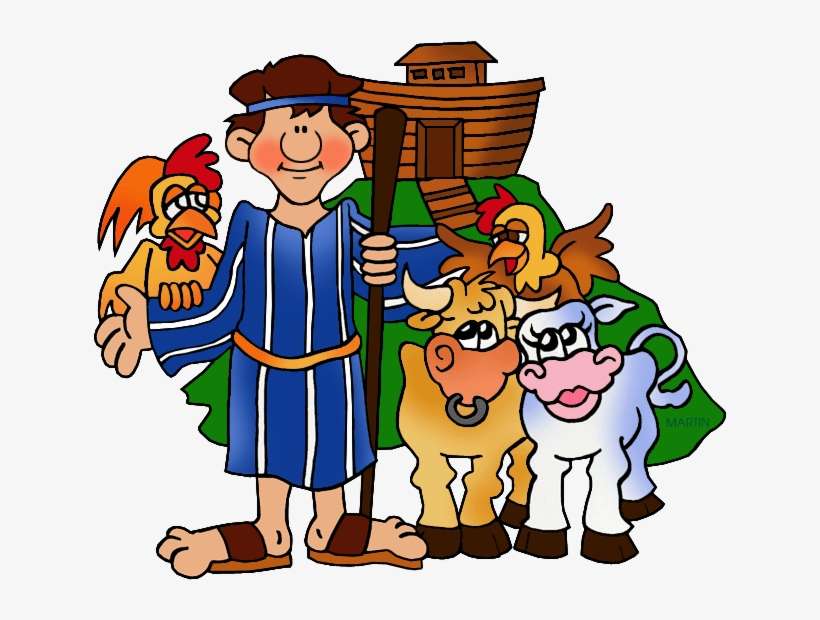 Transportation Clip Art By Phillip Martin, Ark - Noah And The Ark Clipart, transparent png download