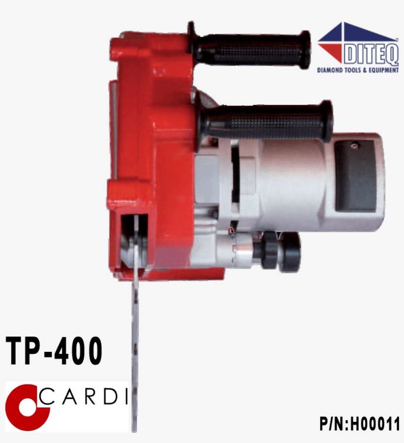 Cardi Tp-400 Handheld Saw 230v - Diteq, transparent png download