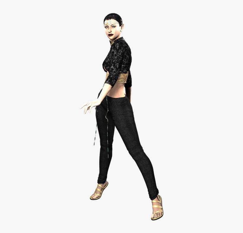 Black Fashion Model Png - Photo Shoot, transparent png download