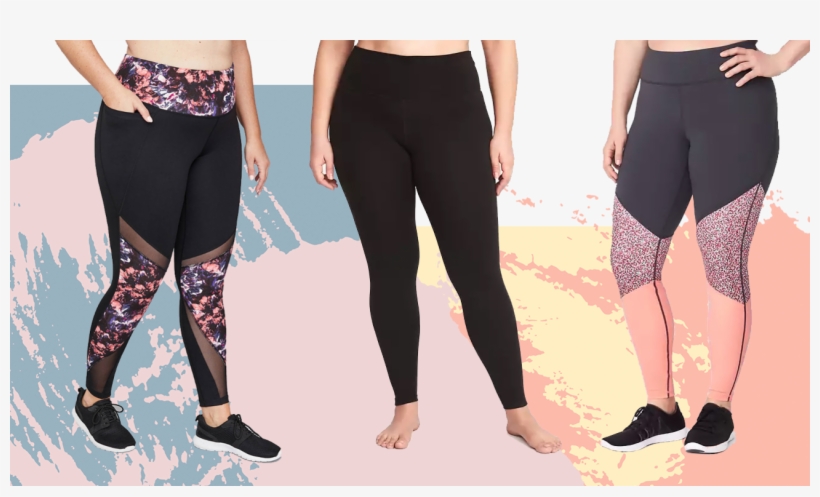 8 Amazing Plus-size Leggings For Any Workout - Tights, transparent png download