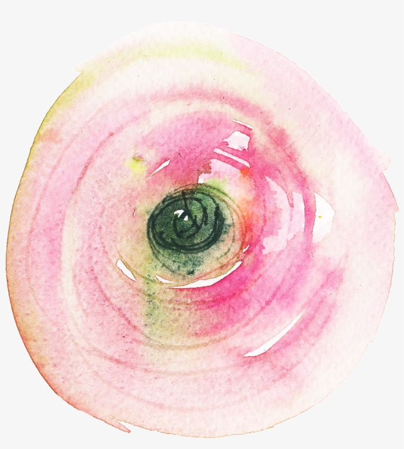 Wedding Sweet Flower Cartoon Transparent - Watercolor Paint, transparent png download