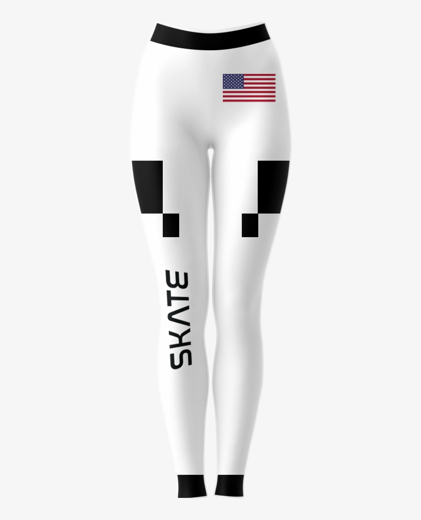 Skate Leggings - Leggings, transparent png download