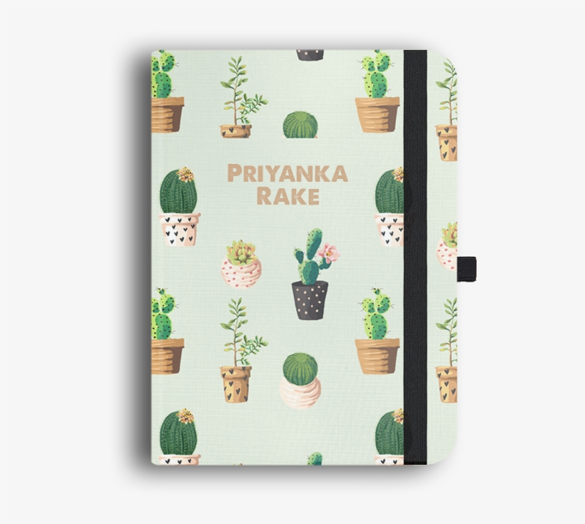 Picture Of Cute Cacti Luxury Journal - Barbary Fig, transparent png download