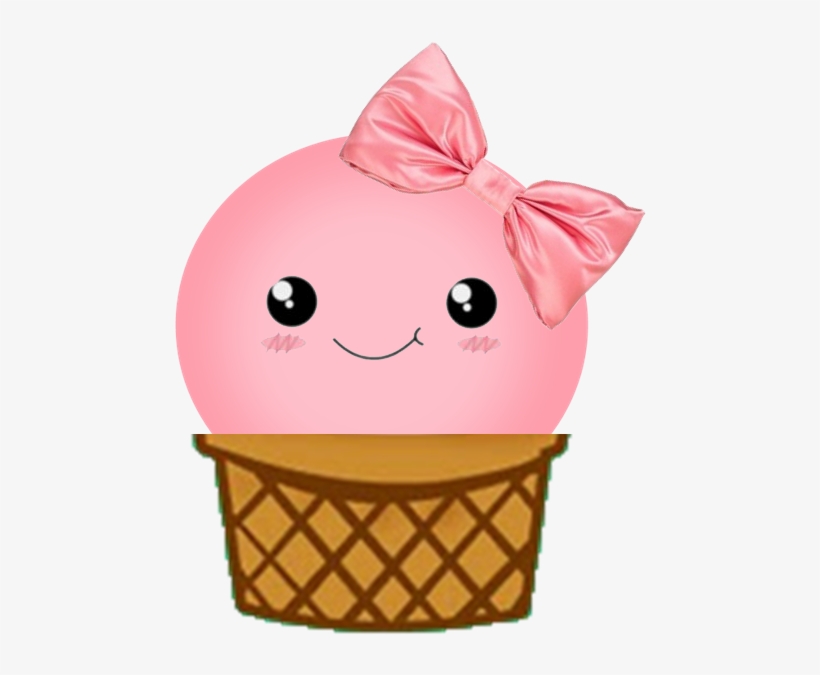 Kawaii - Png Cute Ice Cream, transparent png download