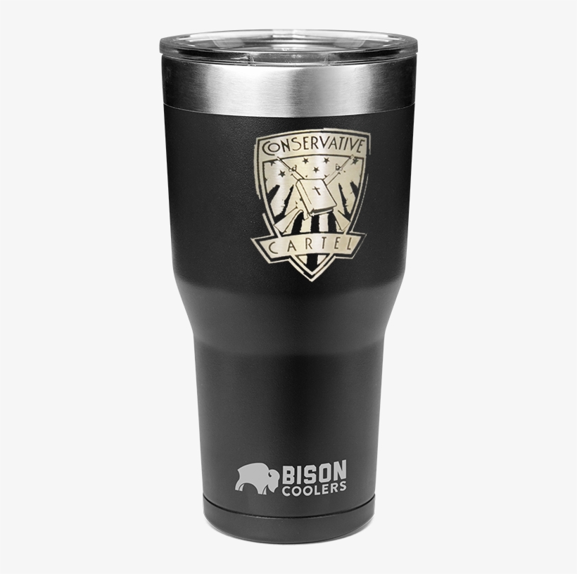 30 Oz Tumbler By Bison Powder Coated Stainless Steel - Pint Glass, transparent png download