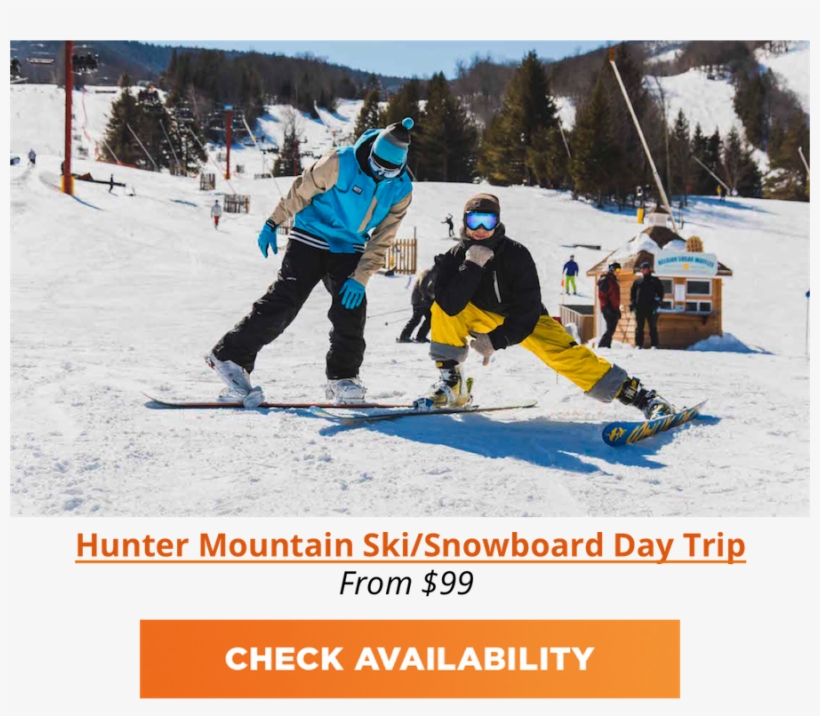 Hunter Mountain Ski Bus From Nyc - Hunter Mountain, transparent png download