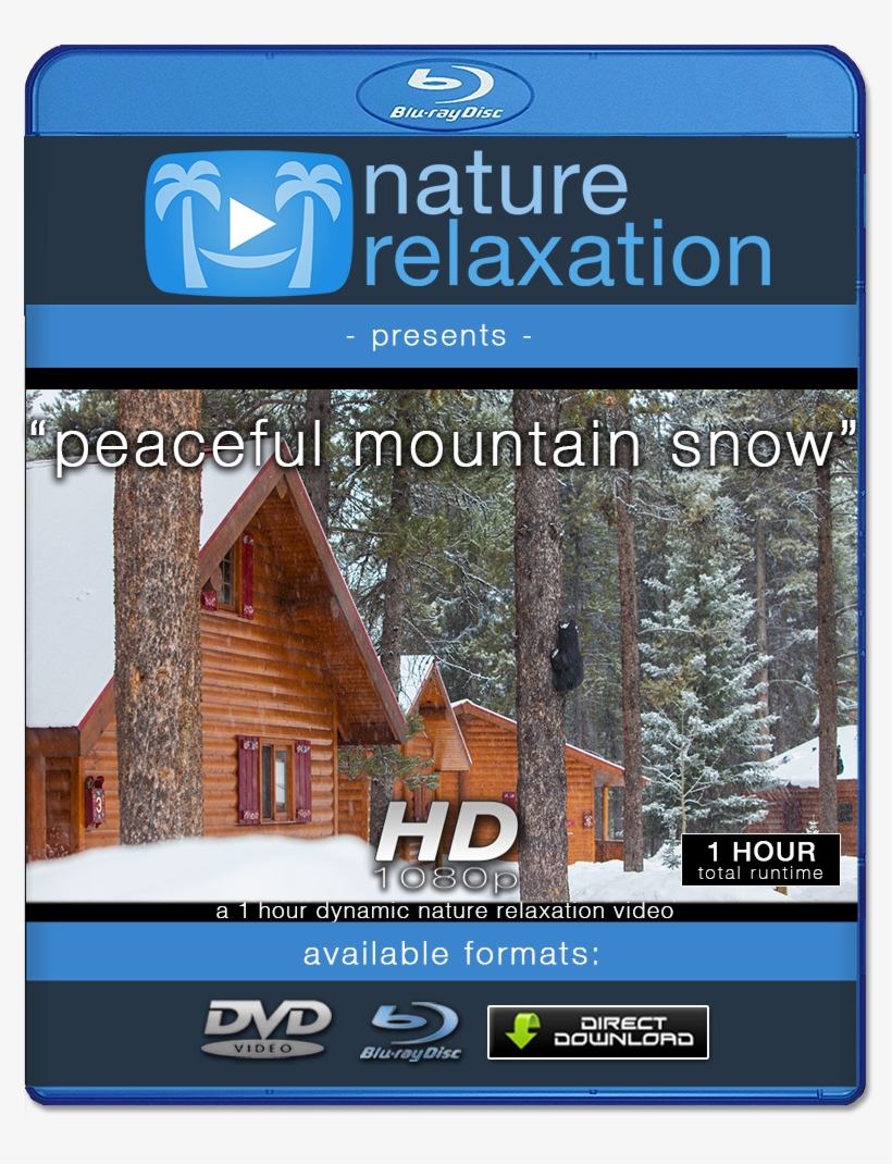 "peaceful Mountain Snow" Nature Video 1 Hour 1080p - 4k Resolution, transparent png download