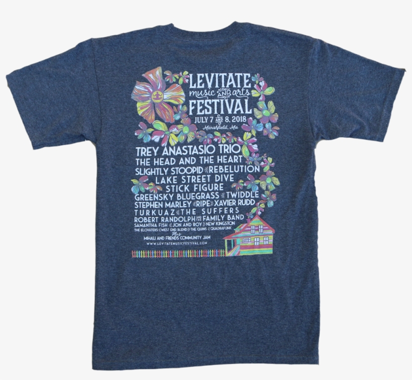 Music Festival Tee - Active Shirt, transparent png download