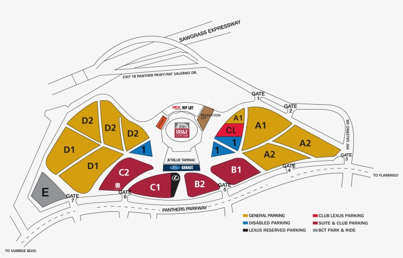 Parking Lot - Bb&t Parking Lot, transparent png download