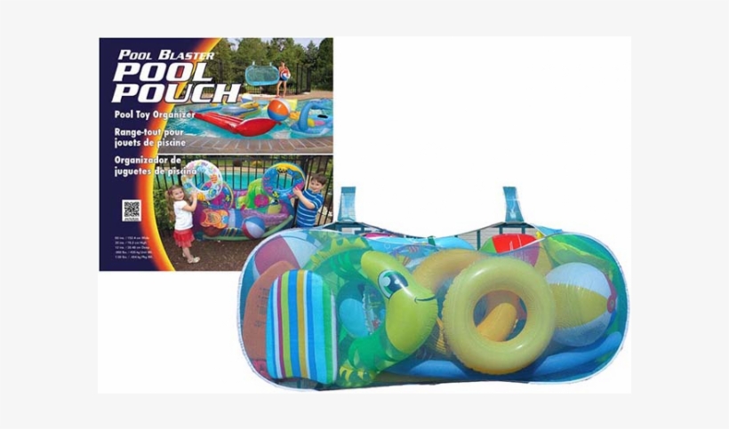 Pool Pouch Toy Organizer - Push & Pull Toy, transparent png download
