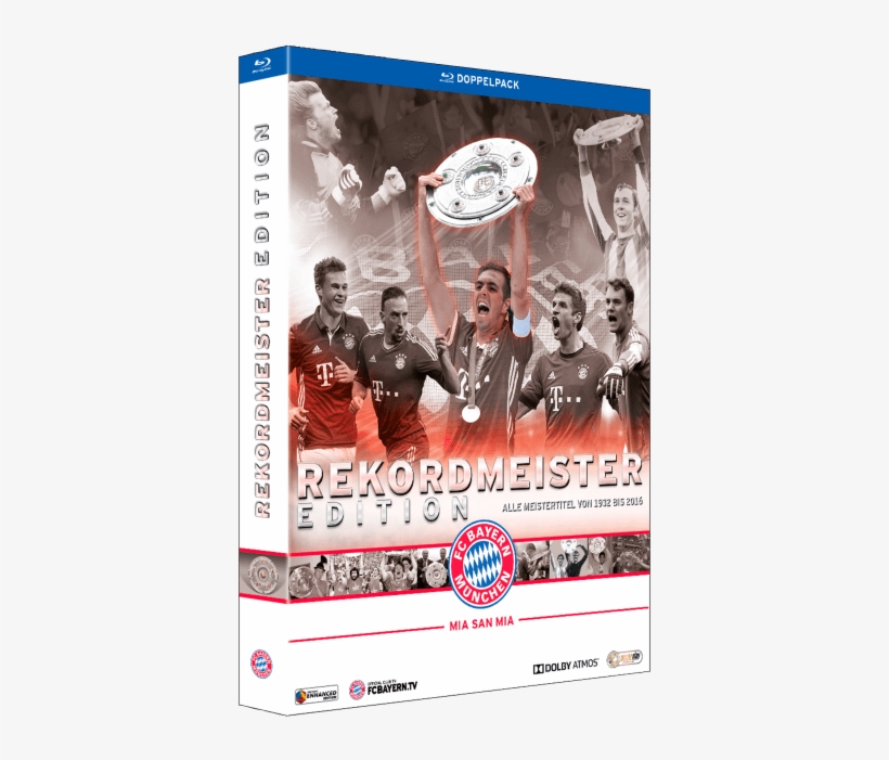 Fc Bayern Muenchen Rekordmeister Edition 1932 Bis 2016, transparent png download