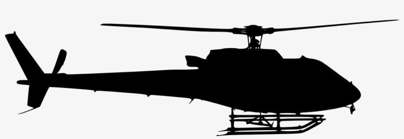 Free Download - Helicopter Side View Png, transparent png download