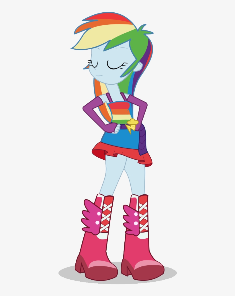 Rainbow Dash Equestria Girls Transparent - Rainbowdash Equestria Girls Png, transparent png download