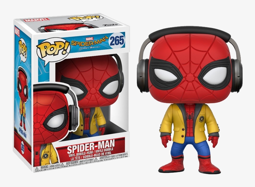 Vinyl Spider Man Homecoming - Spiderman Homecoming Funko Pop, transparent png download