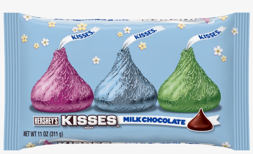 Savor The Pure Pleasure Of Hershey's Kisses Chocolate - Kisses, transparent png download