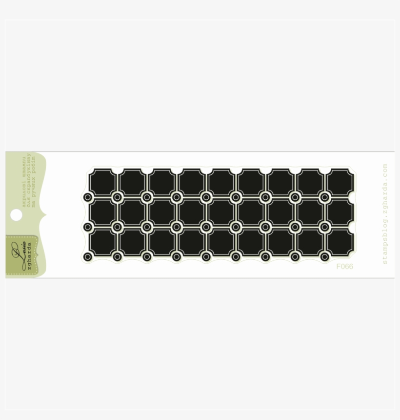 {f066} Stamp "squares And Circles" - Circle, transparent png download