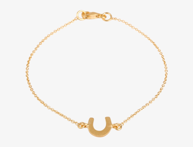Bracelet In Gold Plated Silver With Horseshoe - Kiss ラプンツェル ブレスレット, transparent png download