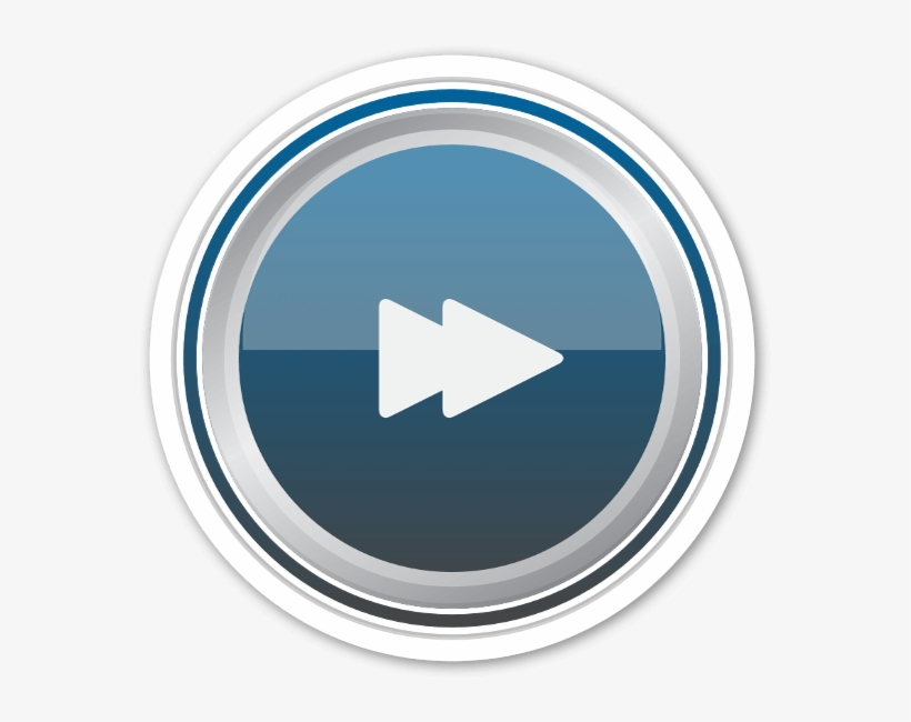 Fast Forward Aufkleber - 10 Geburtstag, transparent png download