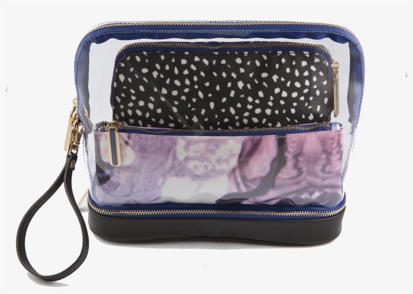 Millie 3-piece Makeup Bag - Handbag, transparent png download