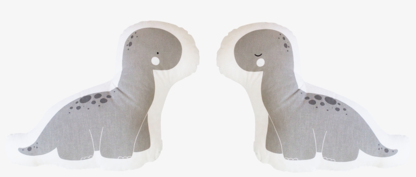 Brontosaurus Cushion - Cojines Y Dinosaurios, transparent png download